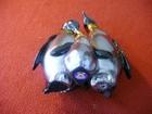 Vintage Shudehill Giftware Arctic Penguin Family Statue Figurine Bird — photo 6
