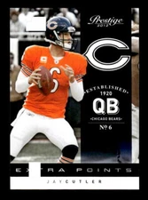 2012 Prestige Extra Points Black #32 Jay Cutler 08/10