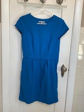Madewell Broadway & Broome Blue Button Back Sheath Dress, Size 0