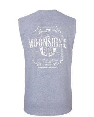 Moonshine Tennessee Whiskey Muscle Shirt Smoky Mountain