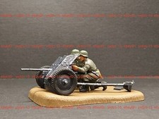 Homemade 1/72 World War Ii German 37mm Artillery Team 2pcs/set Finished Model