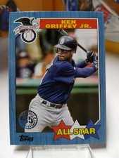 2022 Topps Baseball 1987 Topps All-Star Baseball Blue #87AS-5 Ken Griffey Jr.