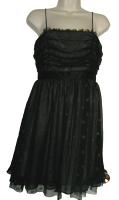 **MILEY CYRUS MAX ZARIA** Fully Lined Dress Junior's Size ((M)) 100% Polyester.