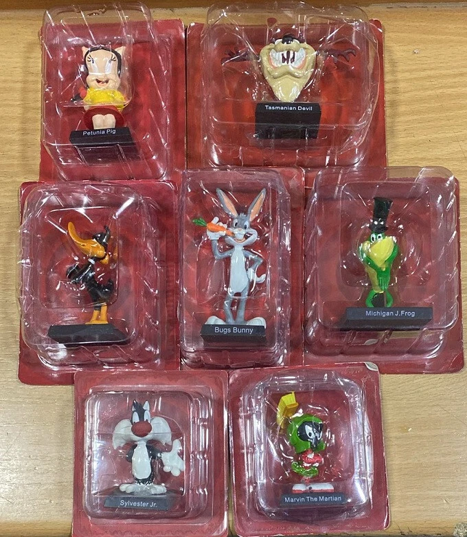 Bugs Bunny Looney Tunes Metall Figur Auswahl Daffy Duck Petunia Marvin Michigan