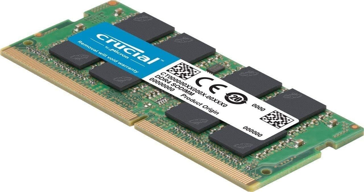 Crucial DDR4 8GB 2400 MHz PC4-19200 260-Pin SODIMM Notebook Memory