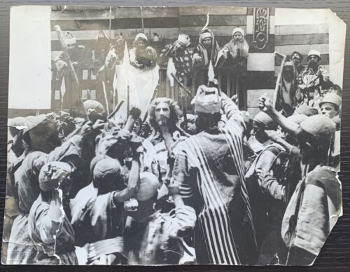 1912 FROM THE MANGER TO THE CROSS REAL MOVIE PHOTO 12X9 ROBERT HENDERSON-BLAND - Afbeelding 1 van 2