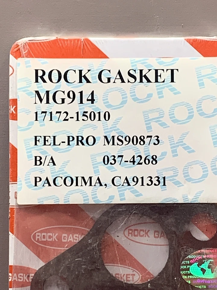 Nueva junta del colector de admisión del motor DNJ MG914 para Toyota Corolla 1983-1988 Foto 2 de 4