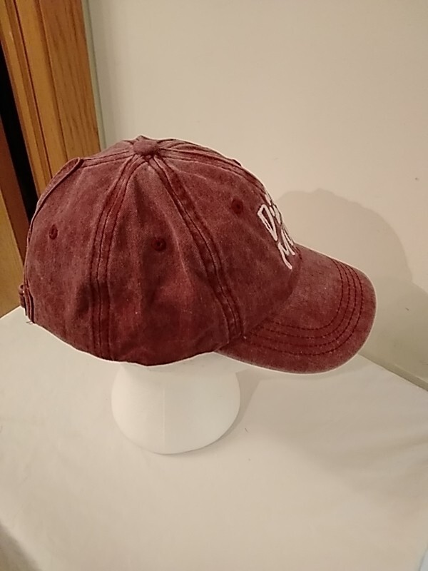 Unbranded women's baseball style hat brown color Dog Mom embroidered w
