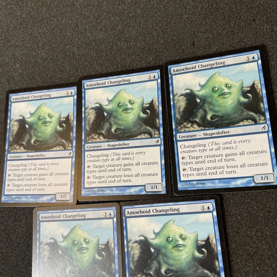 Amoeboid Changeling Magic The Gathering Mtg Lorwyn Card 5 - Image 2 of 4