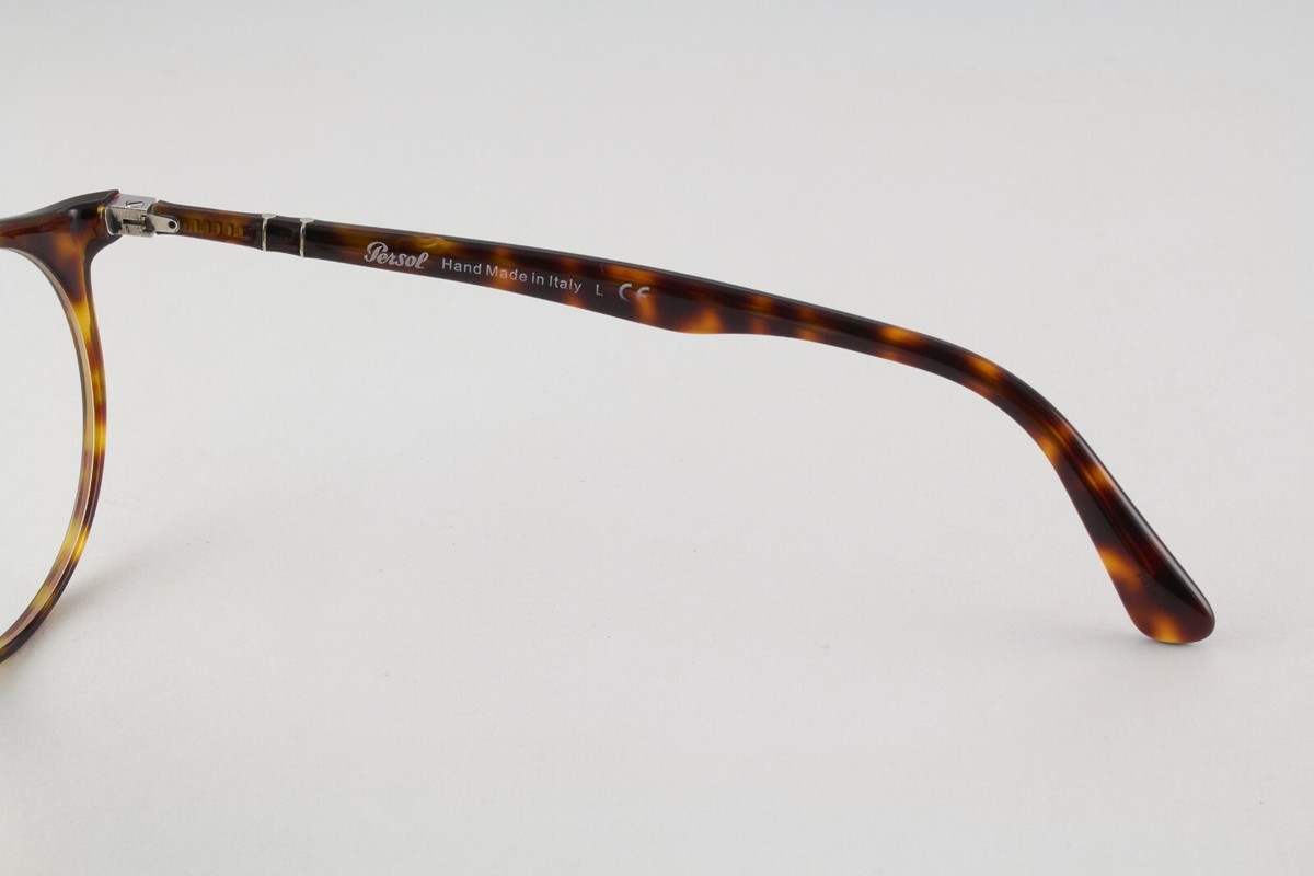 Persol 3201-V Tortoise Eyeglasses Frames 49mm PO3201V Hand Made Italy READ RX Persol PO3201-V Eyeglasses - Etsy main image 2