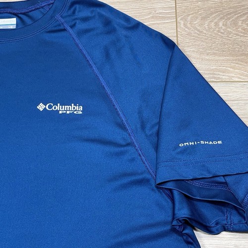Columbia Herren Omni-Wick Active T-Shirt Large feuchtigkeitsableitend sportlich blau - Bild 11 von 13