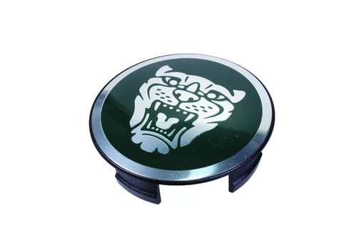 JAGUAR GROWLER 1995-2009 ALLOY WHEEL BADGE GREEN/SILVER FAST POSTAGE C2C30080 - Picture 2 of 5
