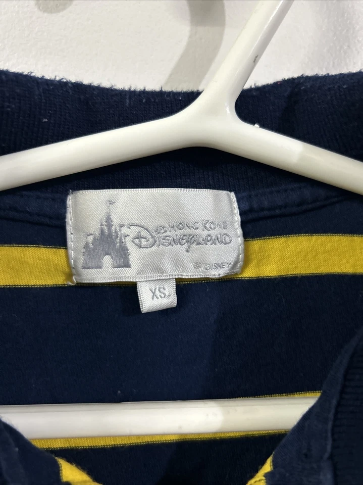 VINTAGE Disneyland Hong Kong Kids Size XS AU2 Polo Shirt Mickey Mouse Disney - Image 3 of 4