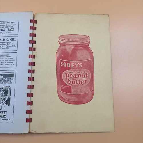 1950's Pictou's Neighbourly Cook Book Pictou Nova Scotia - Picture 14 of 14