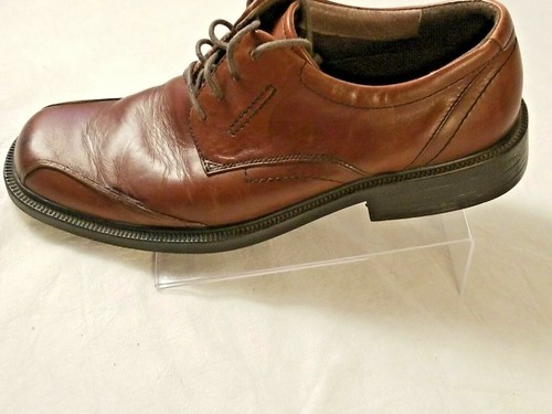 Clark's Mens Oxfords Leather Brown Bicycle Toe Size 10 M - Picture 6 of 9