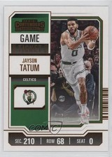 2023-24 Panini Contenders Bronze Game Ticket Jayson Tatum #77 05v0