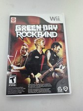 2010 Green Day Rock Band Nintendo Wii Video Game w Manual CIB Fast Shipping Game