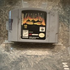 Midway Doom 64 Nintendo 64 N64 Manual Included 1997 M-Rated Shooter Doom Series