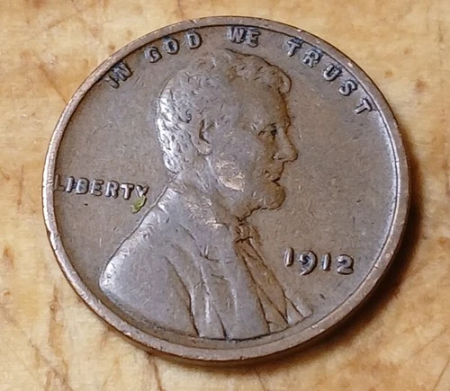 Lincoln Wheat Cent 1912 P VF#15
