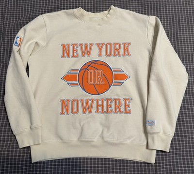 NYON New York or Nowhere x New York Knicks Crewneck Sweatshirt SZ L LARGE