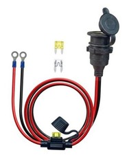 10FT 13AWG 12V Waterproof Cigarette Lighter Socket Power Outlet  10FT 3m 