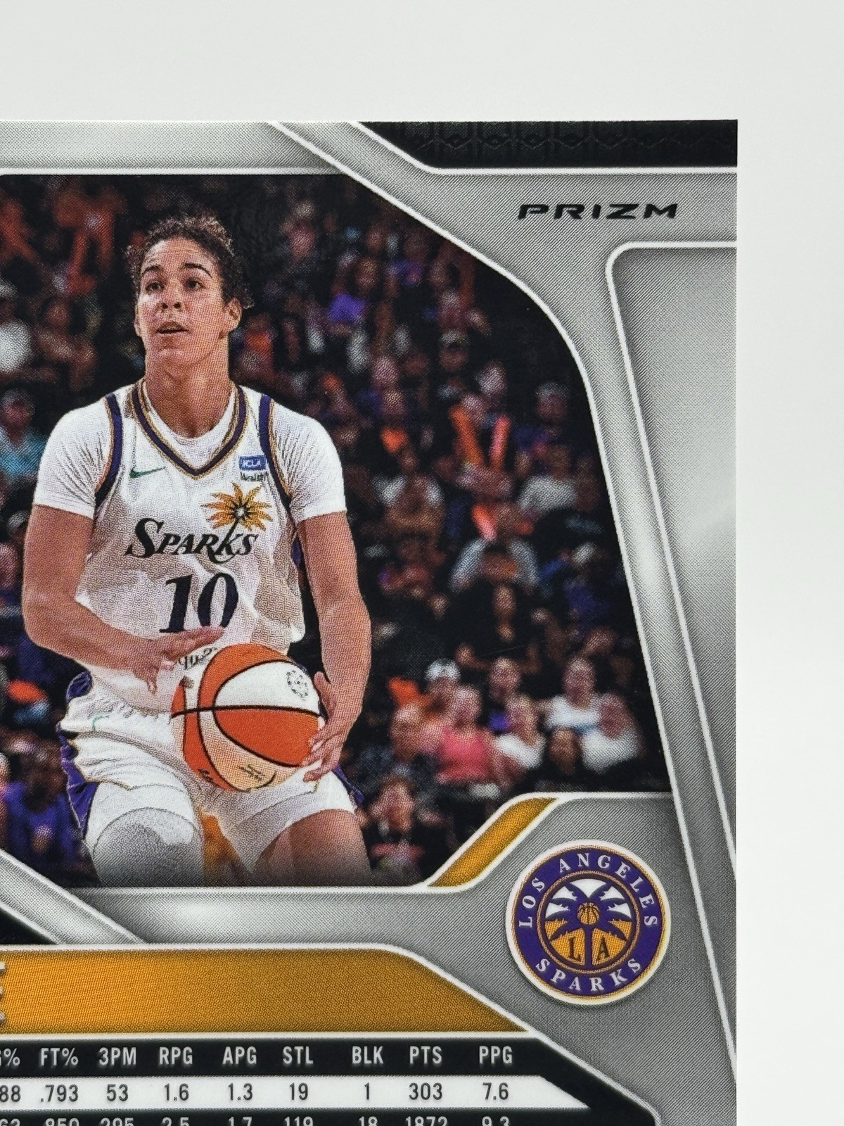 ❄️ 2024 WNBA Panini Prizm - Kia Nurse #129 Ice Prizm - Los Angeles Sparks view 9