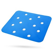 MINIVON Waterproof Shower Bench Cushion Cover 14.8" x 12" Rectangular , Blue