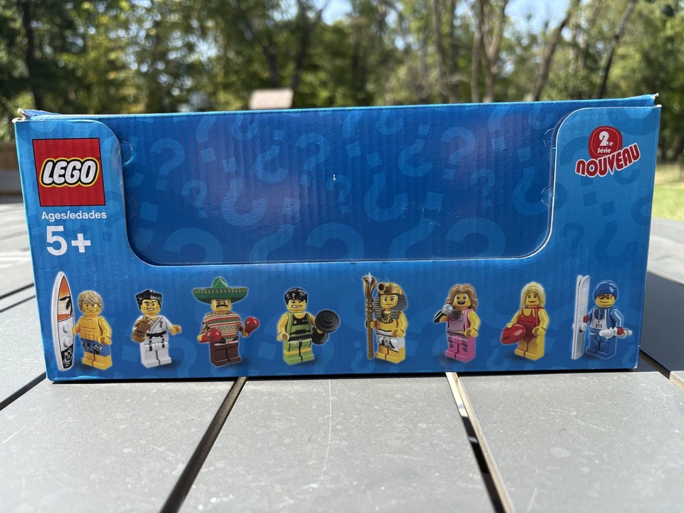 LEGO 8684 SERIE 2 MINIFIGURAS - 2 JUEGOS COMPLETOS DE 16 PAQUETES PRECINTADOS (2010) Foto 2 de 4