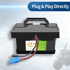 High Runtime 24V 7Ah Battery for 24V UTV Dynacraft Realtre Kids Ride-On Cars