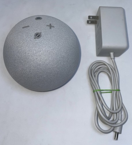Amazon Echo Dot 4. Gen Smart Lautsprecher mit Alexa Grau Modell B7W64E getestet funktioniert