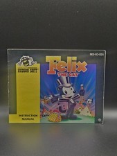 Felix the Cat Nintendo NES Manual AUTHENTIC