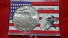 1998 American Eagle .999. Fine Silver. 1 Troy oz. in Small Snap-open Case