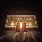 🍻 VTG MEISTER BRAU Beer Light Rare Prism Lamp Bar Light Sign Advertising 1980's