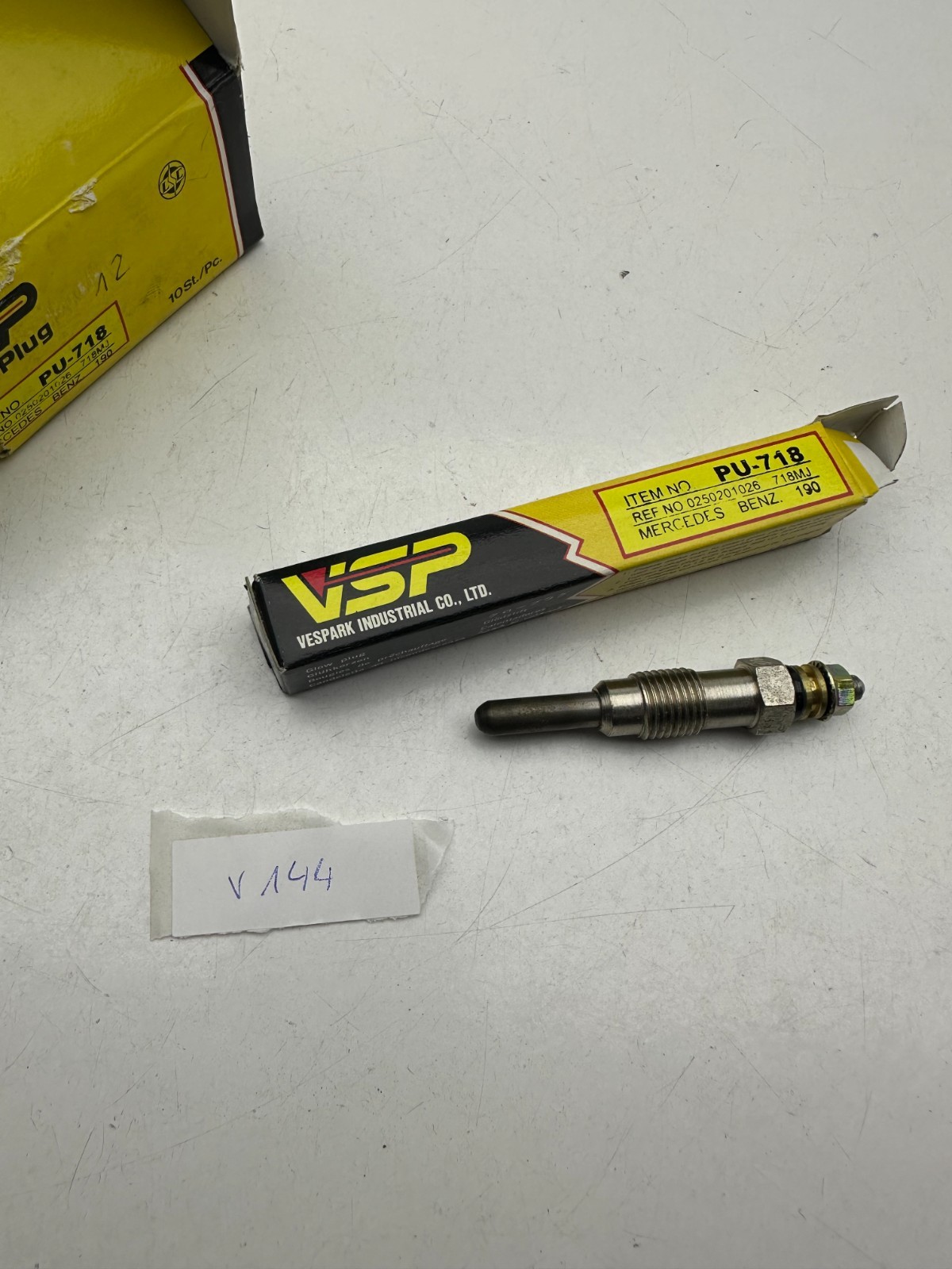 4x Glow plug PU718 0250201026 SPRINTER 2 3 Vito W638 V-CLASS SSANGYONG KORANDO