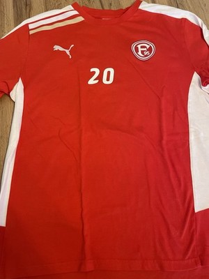 Fortuna Düsseldorf matchworn Saison 2012/13 Dani Schahin Aufwärmtrikot Größe L