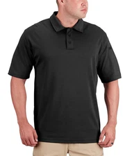 Propper® Men's uniform Cotton Polo - Short Sleeve, Fire Resistant, Mic Clip
