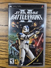 Star Wars: Battlefront II - Greatest Hits (Sony PSP, 2005) MANUAL INCLUDED 
