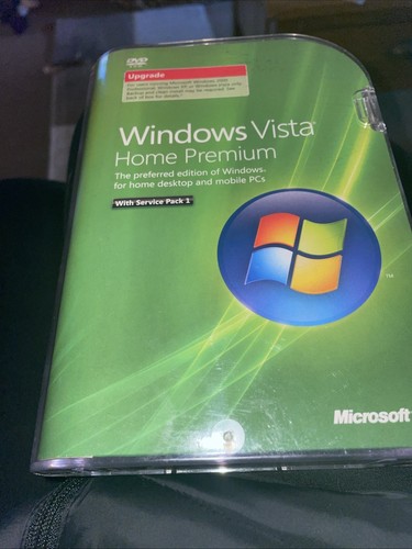 Official Genuine Windows Vista Home Premium DVD Upgrade