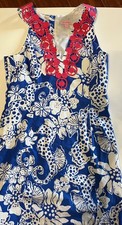lilly pulitzer dress sz10 beautiful vibrant colors