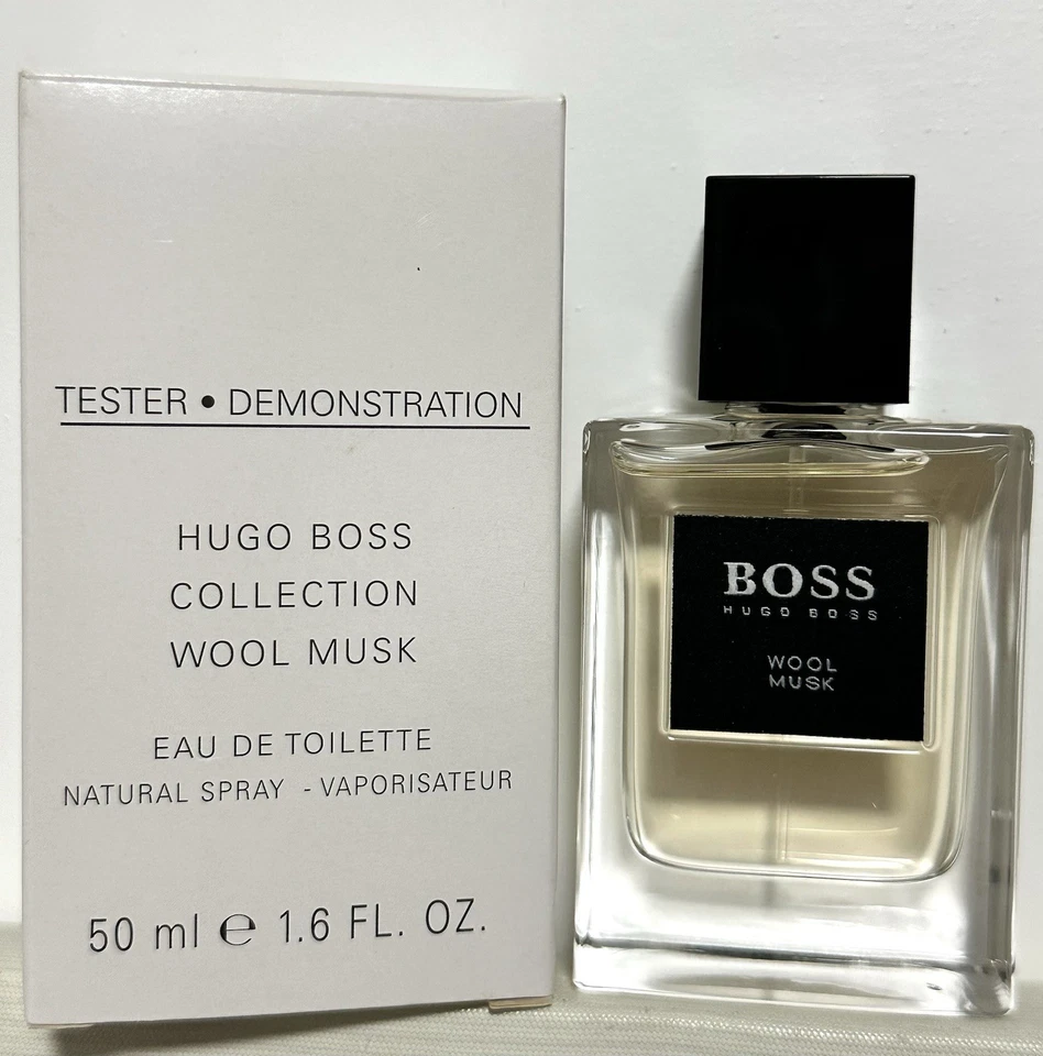 Туалетная вода для мужчин Hugo Boss WOOL MUSK 50 мл 1,6 унции новая - Изображение 2 из 4