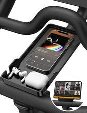 Phone Holder for Peloton Bike and Accessories, Built-In Anti-Slip Silicone Mat M