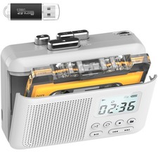 Portable Cassette Player Recorder Converter,Cassette to MP3 via SD Card,Tape ...