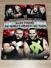 WWE Video Allied Powers The World's Greatest Tag Teams 3 disc DVD set wrestling