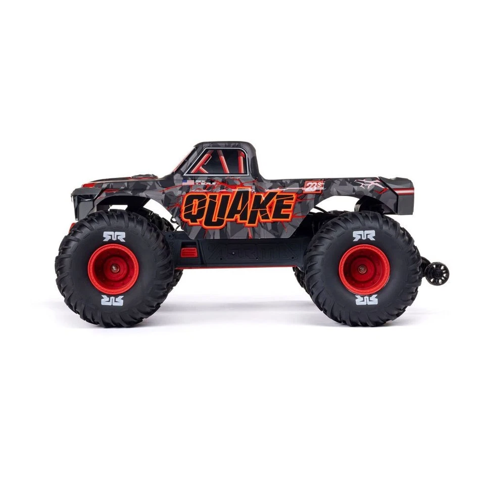 Arrma QUAKE 2WD 223S BLX 1/10 Rosso - Automodello Monster Truck - Immagine 2 di 4