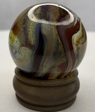 Glass .74 Marble With Display lot 8859 See Photos Description