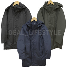 UNIQLO Hybrid Down Coat S-4XL Hooded Water-Repellent Relaxed Men 478278 NWT