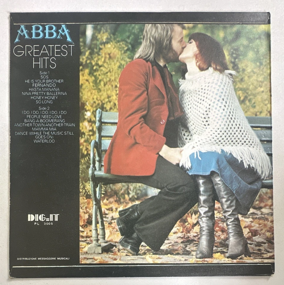 Abba ~ Greatest Hits ~ Vinyl LP Record Italian Issue EX / EX - Image 3 of 4