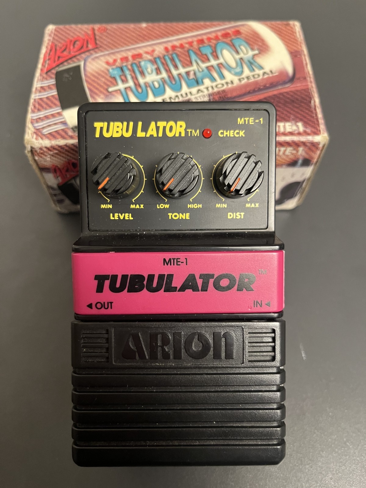 Arion MTE-1 Tubulator (Overdrive stile Ibanez TS808 Tube Screamer)