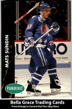 1991-92 Parkhurst Mats Sundin #144 Quebec Nordiques NHL Hockey