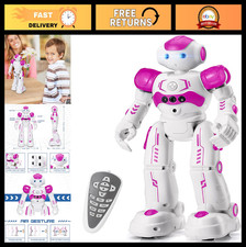 Programmable RC Robot Toy for Kids - Gesture Control, Smart Remote, Ages 3-8, Gi